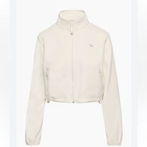 TNA cream fleece jacket size M